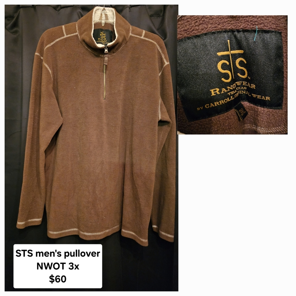 STS mens winter pullover